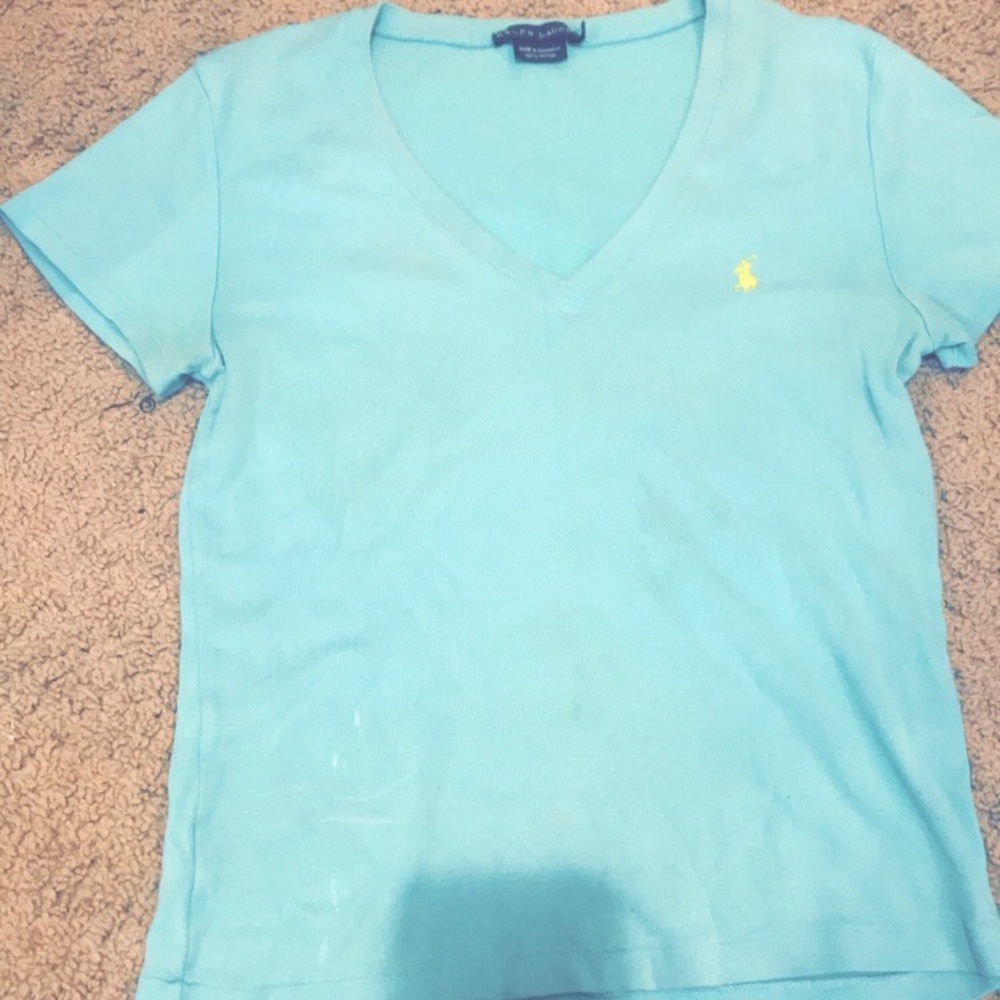 Ralph Lauren Polo t shirt baby blue
